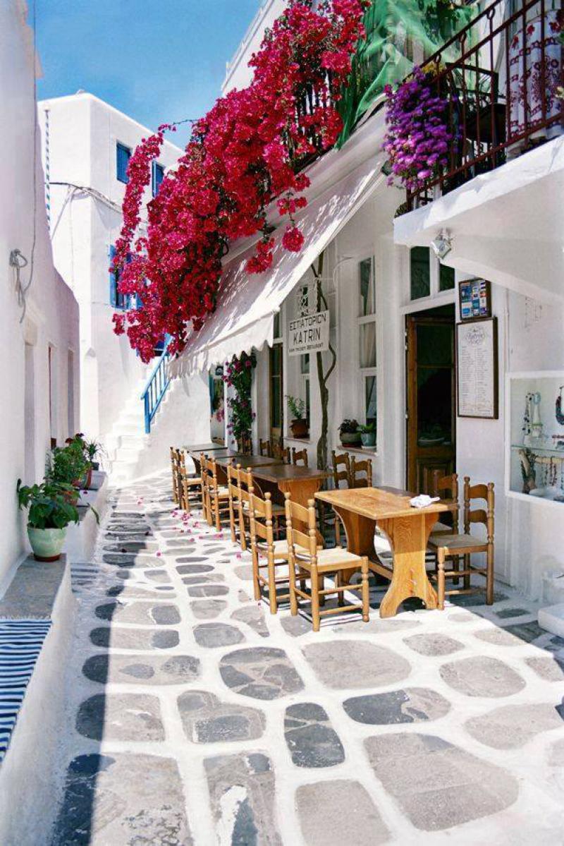 Самые красивые улицы Греции
