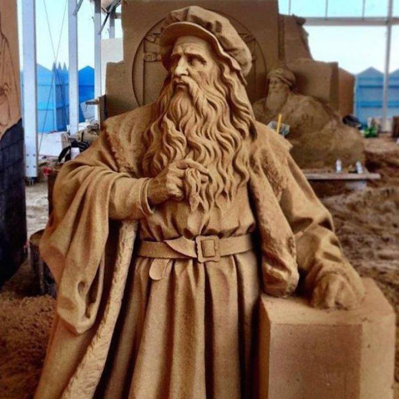 Невероятные скульптуры из песка от Ray Villafane