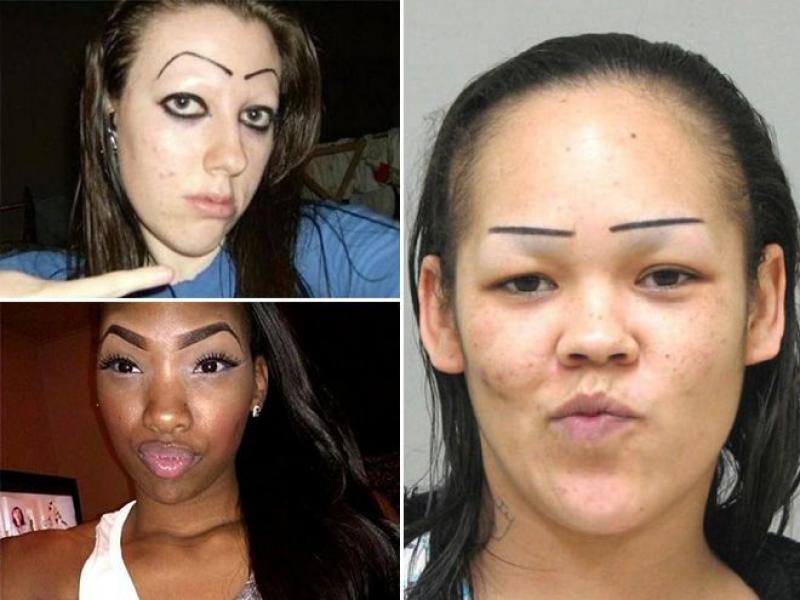 26 самых ярких ужасов макияжа.
