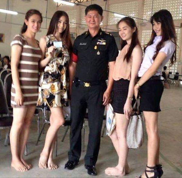 Призывники армии Таиланда