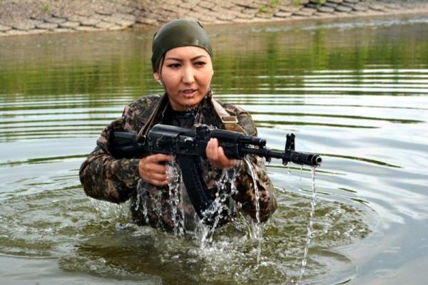 Девушки из армии Казахстана (31 фото)